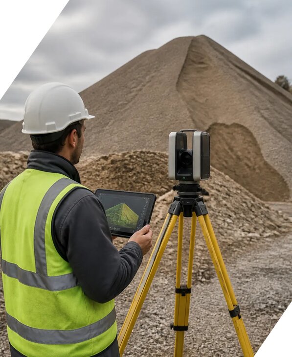 Лазерное 3D сканирование насыпей в Апатитах от 15558 р. | ЭкспертизаРоссия